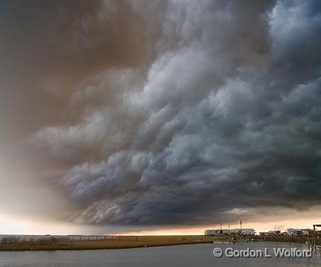 Storm Clouds_32988-9.jpg - Photographed along the Gulf coast near Port Lavaca, Texas, USA.